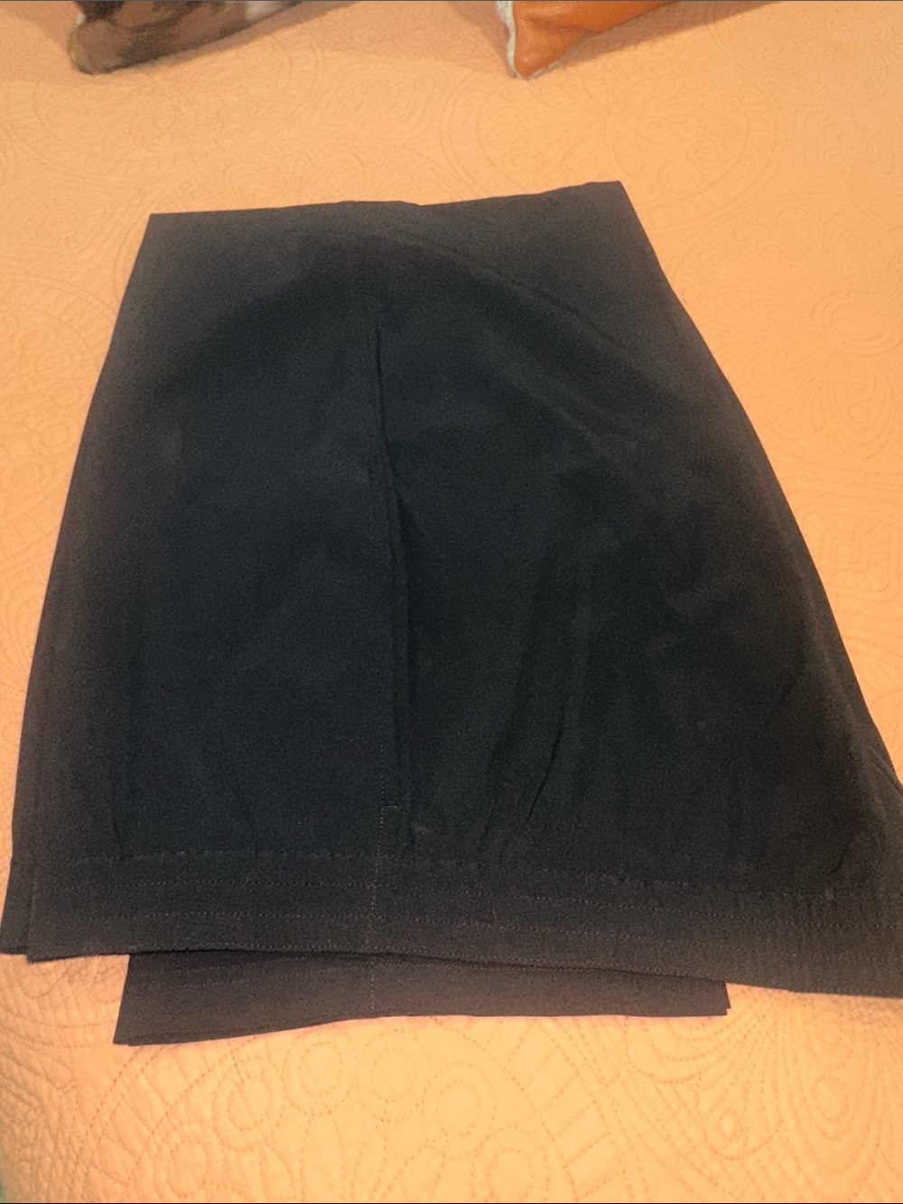 Chico's Black Polyester lightweight black pull-on trousers